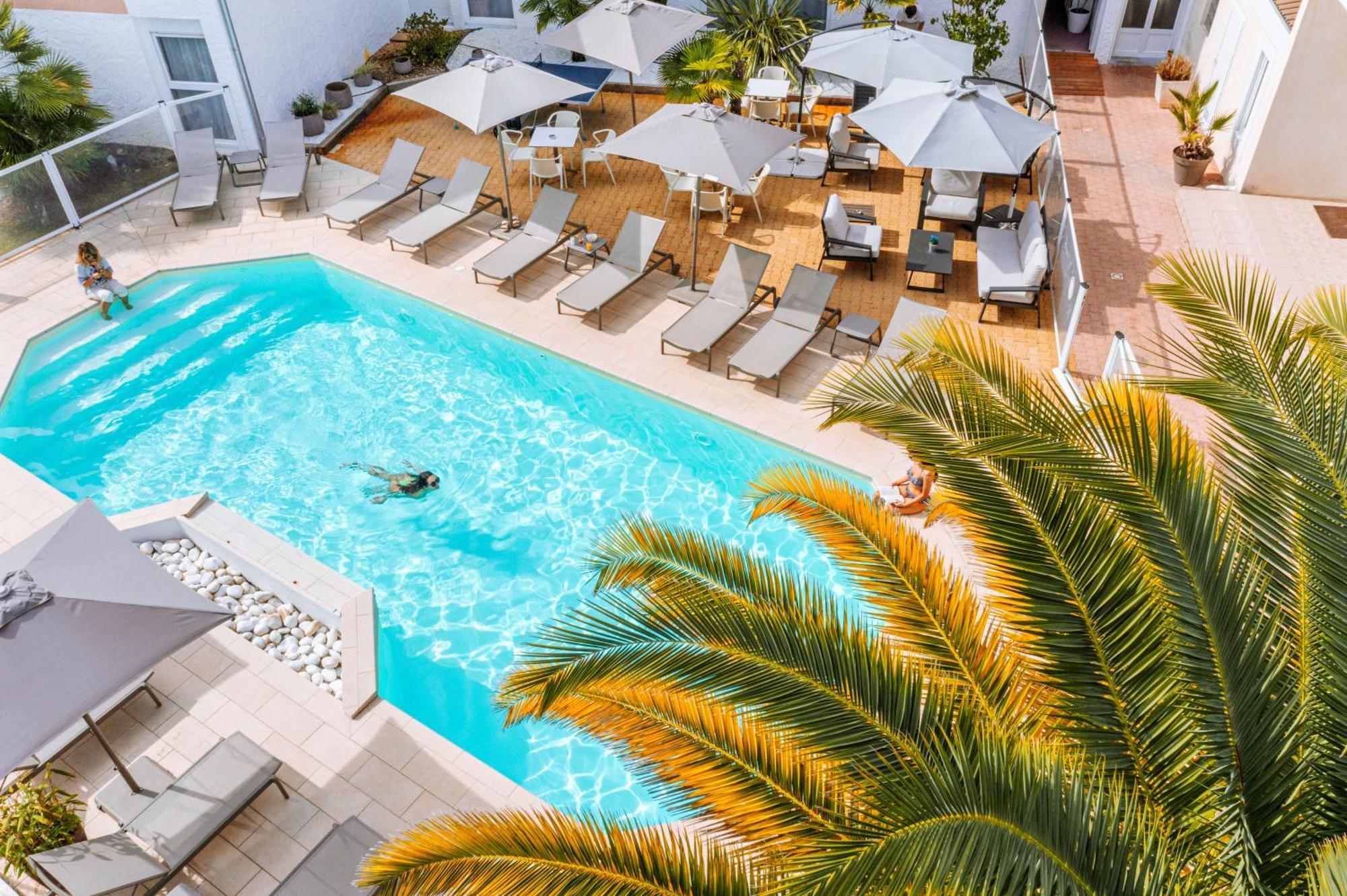 Hotel Restaurant La Forestiere Biscarrosse-Plage Exterior photo